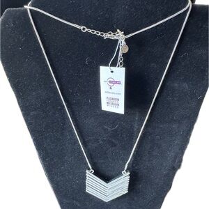 Silver Layered Necklace